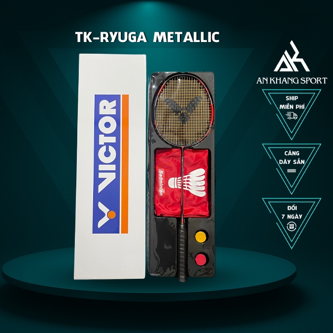 Vợt Cầu Lông Victor Ryuga Metallic, Ryuga 2, Ryuga 2 Pro, Ryuga D Full Hộp - (Sẵn 11kg, Tối Đa 13kg)