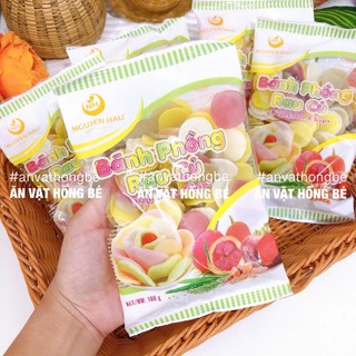 Bánh phồng tôm rau củ Nguyên Hậu (gói 180g), bánh phồng tôm ngũ sắc