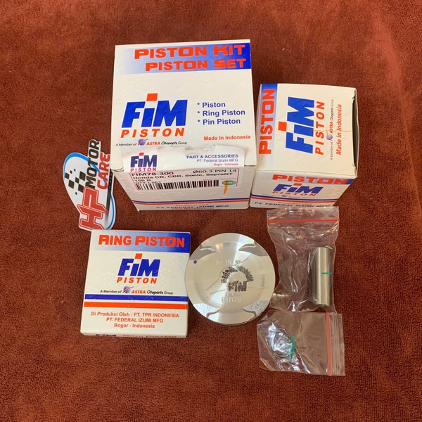 Bộ piston bạc winner sonic 60.3 Fim indo