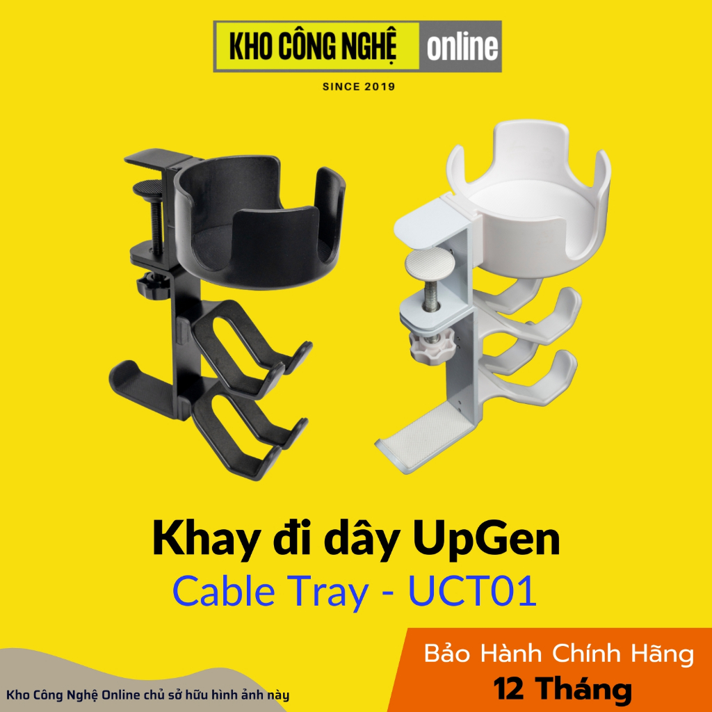 Giá đỡ cốc kẹp bàn UPGEN UP-MH01 Multi Holder 4 in 1 (Hàng Chính Hãng)