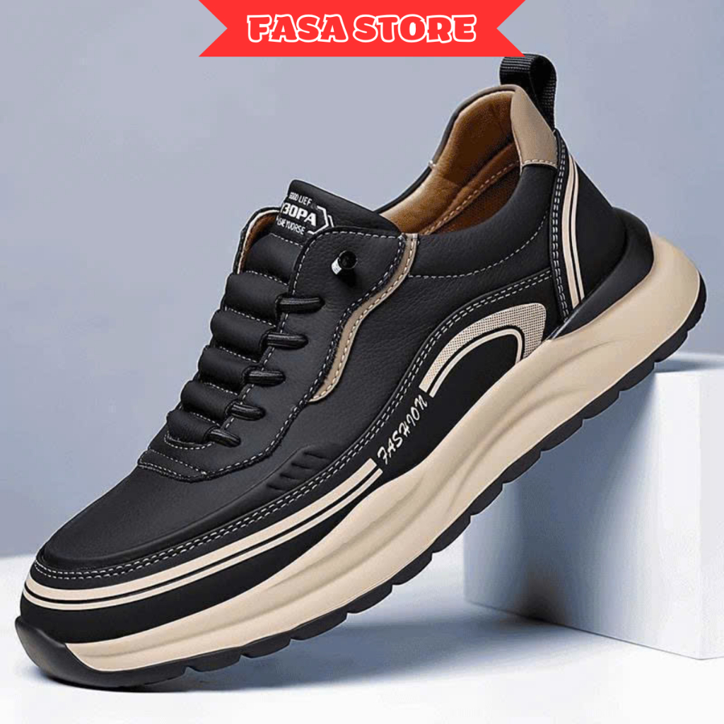 Giày Thể Thao Nam Mới 2026 FASASTORE – Giày Sneaker Đa Năng Đi Làm, Đi Chơi Hàng Ngày