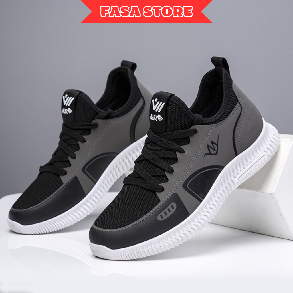 Giày thể thao nam mới 2026, giày đi bộ FASASTORE vải lưới thoáng khí, đế mềm chống trơn trượt