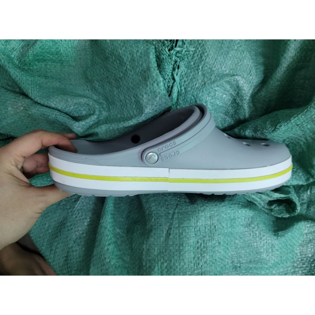 Dép sục Cross Band đi mưa lỗi cắt hàng chuẩn phom nhỏ.Tặng Sticker gắn dép