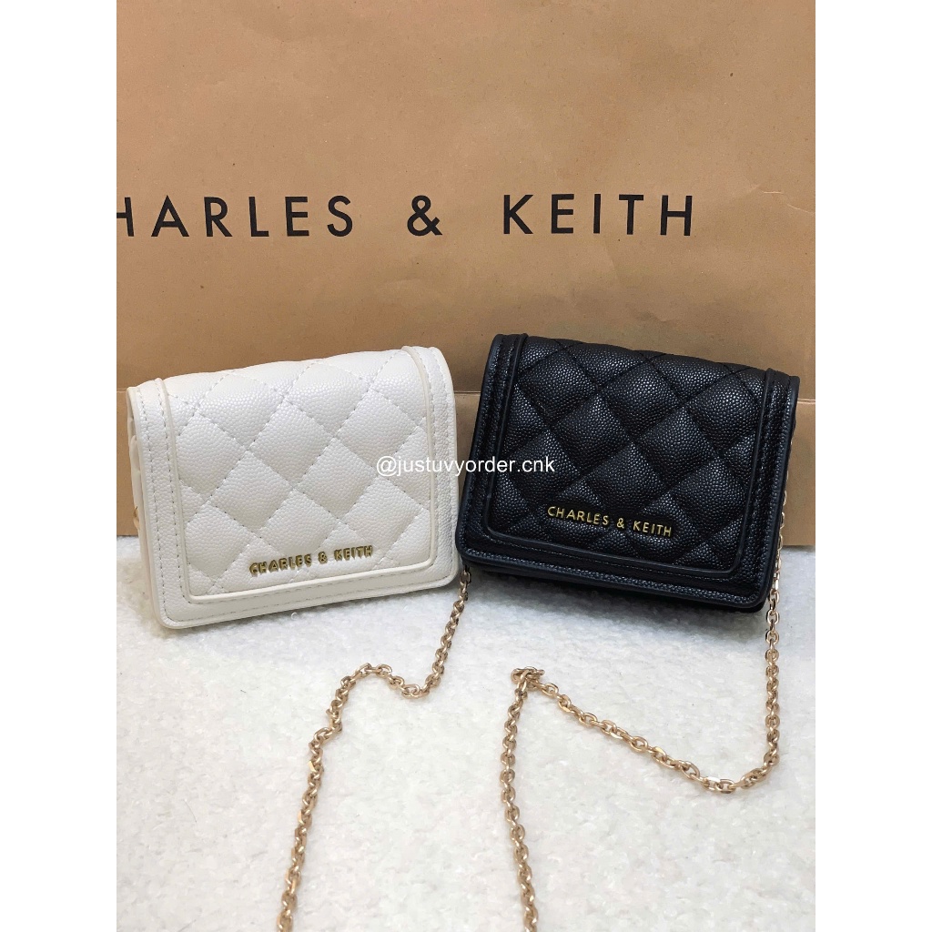 [CHUẨN HÃNG – FULLBOX] Túi Đeo Chéo Mini CNK Micaela Quilted