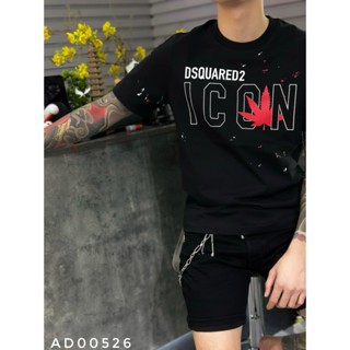 Áo Thun Nam Nữ im chữ DSQ2 Cực Đẹp Chất Liệu 100% Cotton Co Dãn Thoáng Mát Áo Phông Xịn Sò Siêu Hottrend Mới Nhất