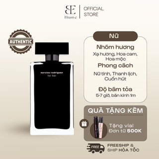    Mẫu Thử 10ML   Nước hoa NỮ NAR FOR HER EDT ĐEN mùi quyến rũ 