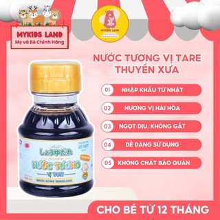 [DATE T4.2027] Nước Tương Ăn Dặm THUYỀN XƯA Vị Tare Ngọt Dịu 100ml – Gia Vị Cho Bé Từ 12 Tháng Tuổi – Từ Nhật Bản
