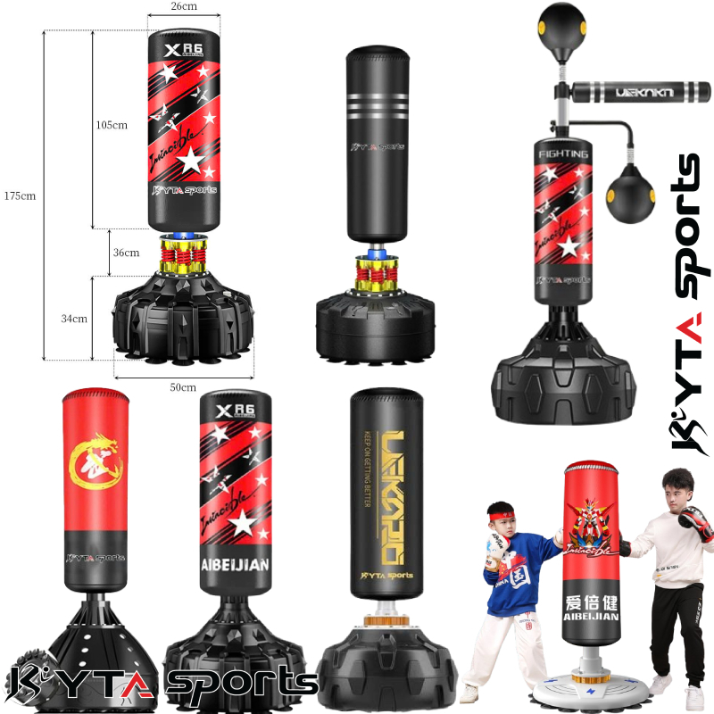 Bao cát đấm bốc 🥊FREESHIP🥊 Trụ đấm bốc boxing ufc chính hãng dành cho người lớn - Bao cát tập boxing mma dài 185cm-Ø28cm