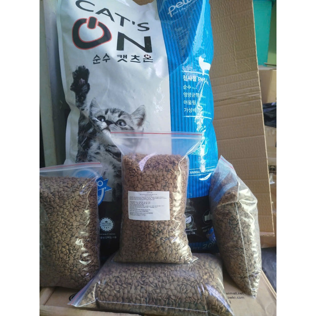 Combo 5kg chiết Hạt thức ăn mèo Cat's ON  5kg - Hạt thức ăn cho mèo-Chubby Mew