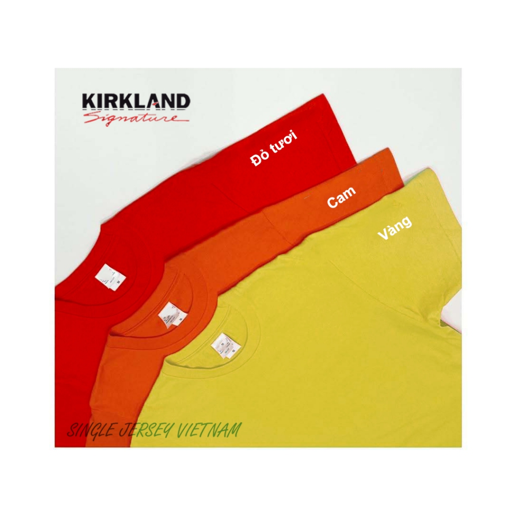 Áo thun Kirkland unisex màu cam