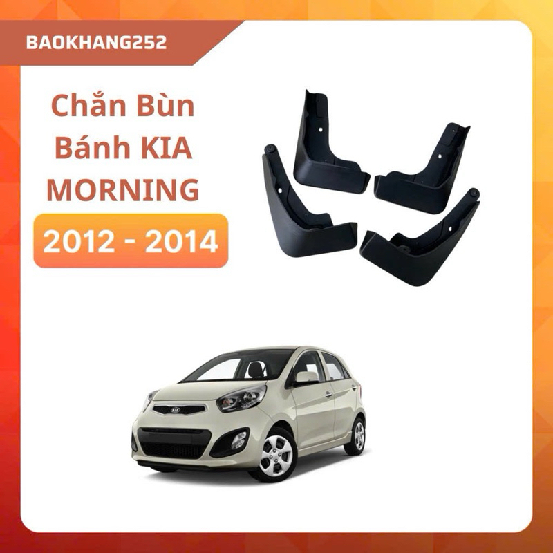 Chắn Bùn Bánh KIA MORNING Picanto 2012 - 2014