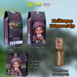 HỒNG TRÀ SHAN OCOP 5 ⭐️ QUỐC GIA - SHAN TUYẾT 1 TÔM 1 LÁ (100g)