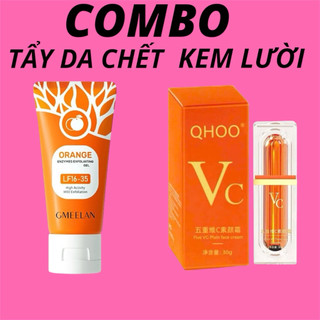  COMBO KEM LƯỜI DƯỠNG DA + GEL TẨY TẾ BÀO CHẾT GMEELAN 