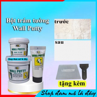 Keo vá tường, Bột trét tường chống thấm wall putty B219 Bosny, sơn chống thấm, sơn tường chống thấm