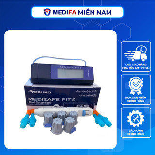 [TRỌN BỘ] Máy đo đường huyết, tiểu đường Terumo Medisafe Fit C Chính Hãng Nhật Bản, Bảo hành 5 năm