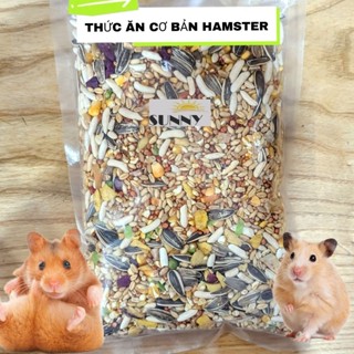  Thức ăn trộn cơ bản cho hamster 500g  hỗn hợp hạt khoai sấy cốm  