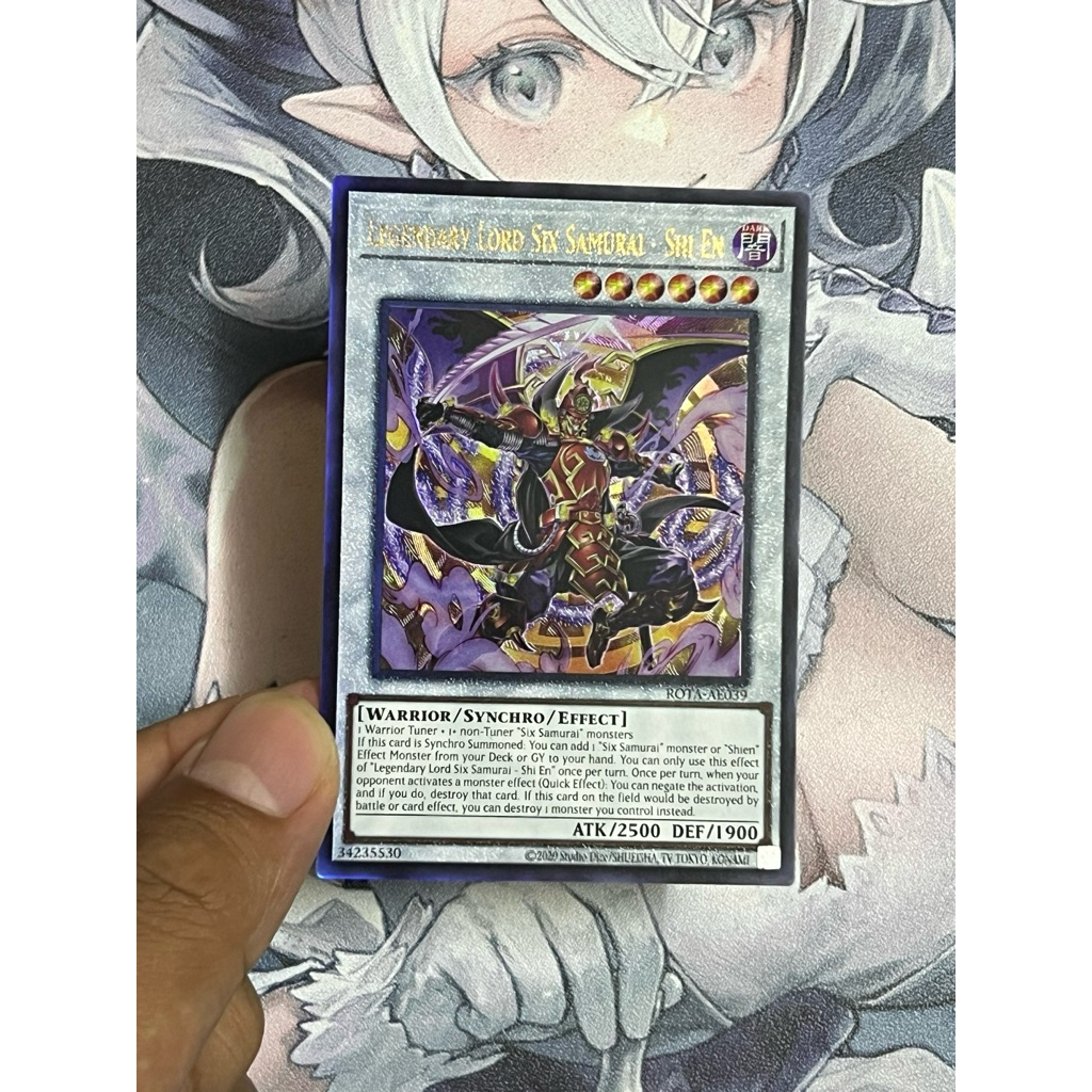[AE] Thẻ bài Yugioh Legendary Lord Six Samurai - Shi En