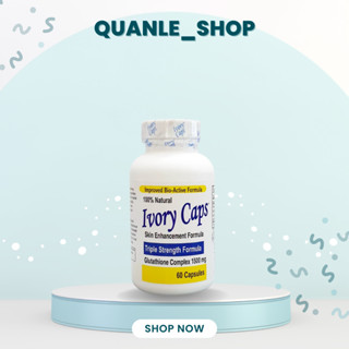  Viên Uống vory trắng da giảm nám tàn nhang Ivory Caps 60 viên 