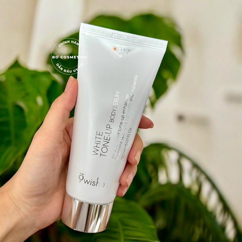 tinh chất kem dưỡng nâng tone 9wishes White Tone-up Body Serum