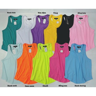 ÁO TANK LƯỚI MÈ F21 TẬP GYM KIỂU 3 LỖ MẶC NHẸ THOÁNG MÁT