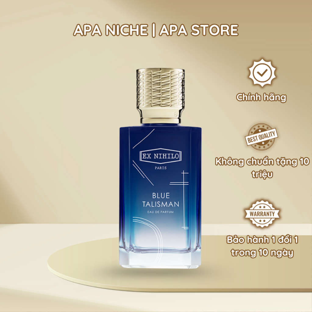 Nước hoa Ex Nihilo Blue Talisman EDP | Nước Hoa Unisex Fullsize | Apa Niche