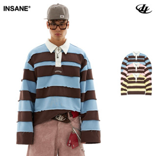 Áo Thun Polo Dài Tay Local Brand | INSANE | Unisex Chất Liệu Chân Cua Cotton | REBEL LONGSLEEVE POLO
