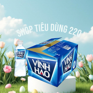  Nước Khoáng Vĩnh Hảo Không Gas Thùng 24chai x 500ml 