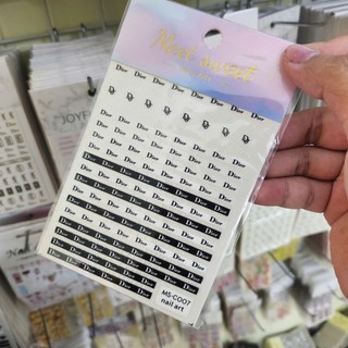 Sticker dán móng nail, miếng dán móng tay nhãn hiệu nổi tiếng TÂN BÌNH NAIL