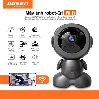 Dosen Người máy CCTV Kết nối WiFi Camera an ninh nhà thông minh IP Camera Baby/Pet/Nanny HD 1080P Ứng dụng V380 Pro