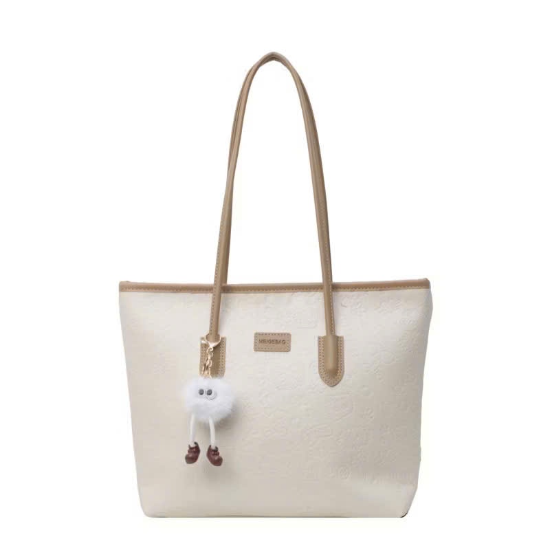 [Tặng Charm] Túi Xách Nữ Tote Cunbag Nổi Hoa Văn Phong Cách Hàn Quốc CUN848 | BigBuy360 - bigbuy360.vn