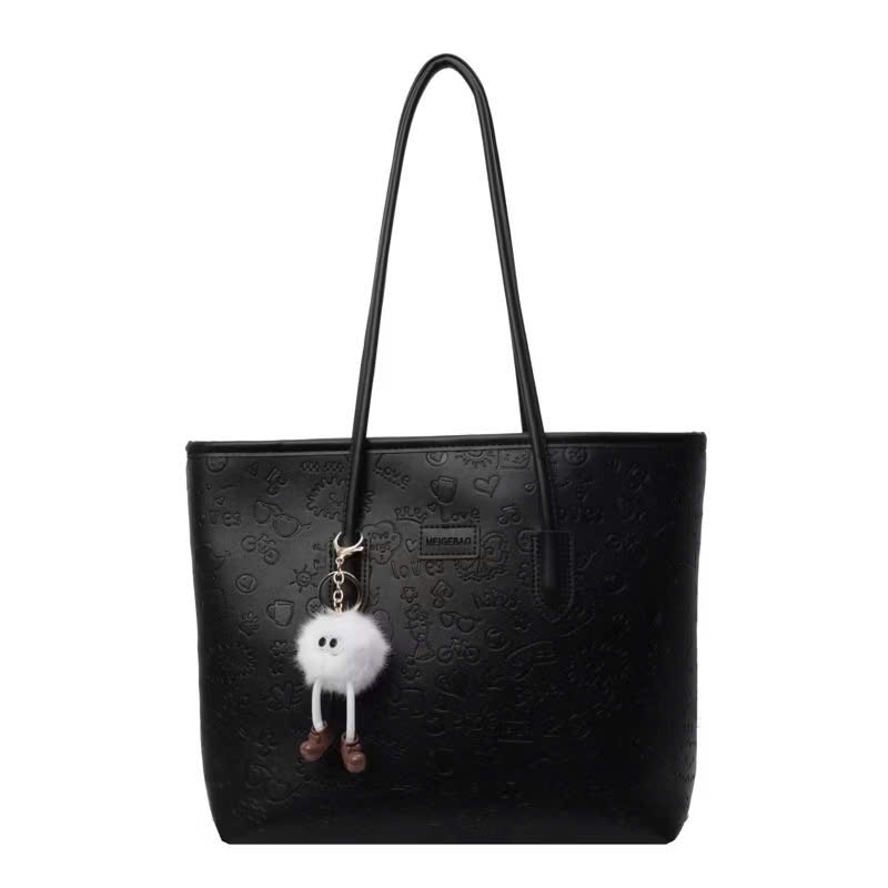 [Tặng Charm] Túi Xách Nữ Tote Cunbag Nổi Hoa Văn Phong Cách Hàn Quốc CUN848 | BigBuy360 - bigbuy360.vn