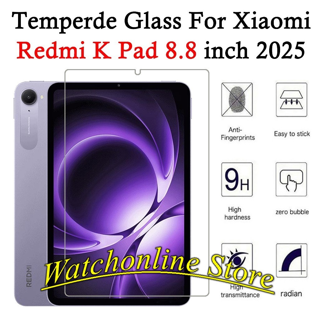 Kính Cường Lực HD Bảo Vệ Màn Hình Cho Xiaomi Redmi K Pad 8.8 inch 2025