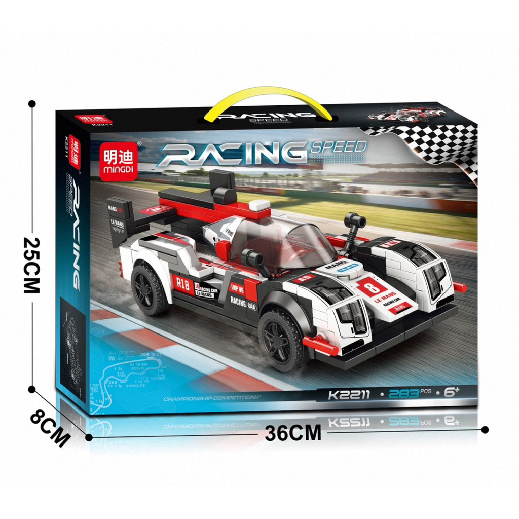 [Lego] Bộ Lắp Ráp Xe Đua Le Mans – Mô Hình Mini K2211 (Phù Hợp Trẻ Từ 6 Tuổi)