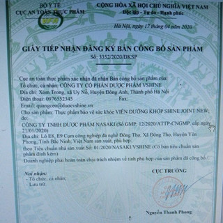 Viên dưỡng khớp Shine joint new ( 60 viên)