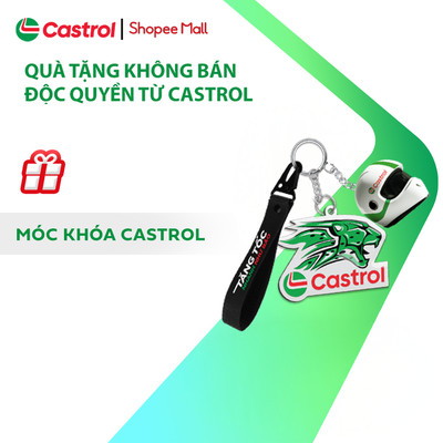 [HÀNG TẶNG KHÔNG BÁN] - Móc khóa Castrol