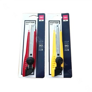 Dao rọc giấy đại 18mm Deli - 2043 Chính Hãng