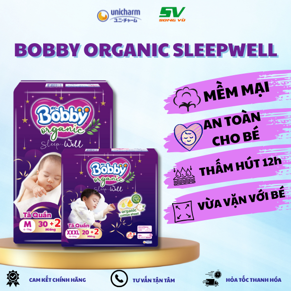 BOBBY ORGANIC SLEEP WELL – “CHUYÊN GIA” GIẤC NGỦ ĐÊM CHO BÉ