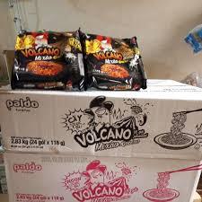 Thùng 24 Gói Mì Xào Volcano Koreno Vị Gà Cay/Gà Cay Phomai 118Gam