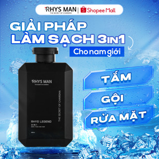 Sữa tắm nam Rhys Legend - Lưu hương lên đến 3h dành riêng cho làn da nam giới Rhys Man