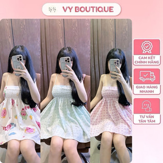 [SALE SỐC] BỘ ÁO NGỦ HAI DÂY KÈM QUẦN ĐÙI - BỘ NGỦ MẶC QUANH NĂM