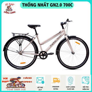  Xe đạp Thống Nhất GN2.0 700C - Cỡ vành 700x35C - Phù hợp người cao trên 1m55 