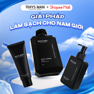  Bộ sữa tắm nam 3in1 & Sữa rửa mặt & Dung dịch vệ sinh Rhys Man 