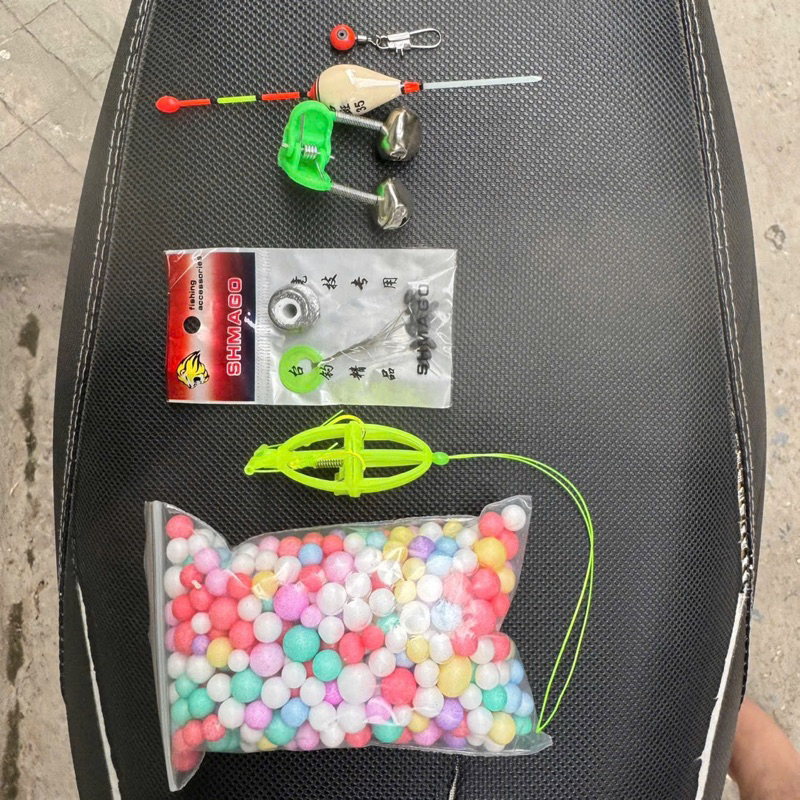 bộ sản phẩm câu cá mè lăng xê 7 món