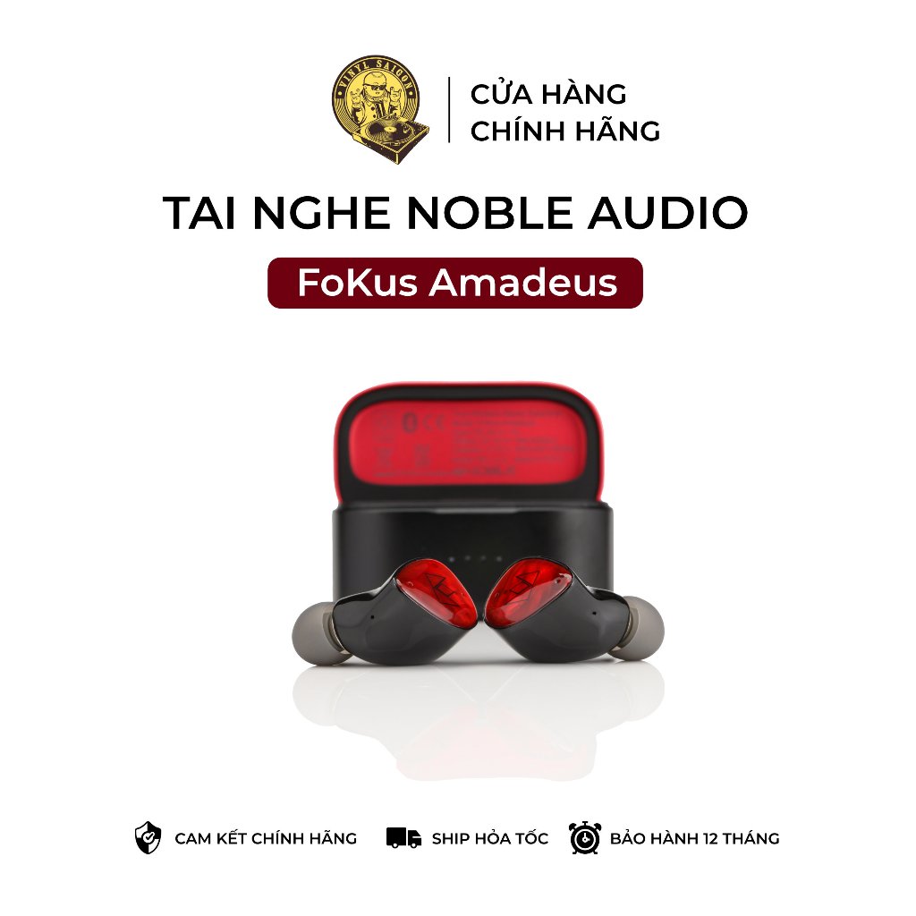 Tai nghe không dây Noble FoKus Amadeus true wireless headphone - Bảo hành 12 tháng