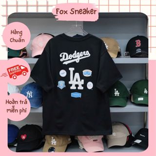 Áo Thun New Era La Đen Thêu Xù Hàng Chính Hãng 13036472 | Fox Sneaker