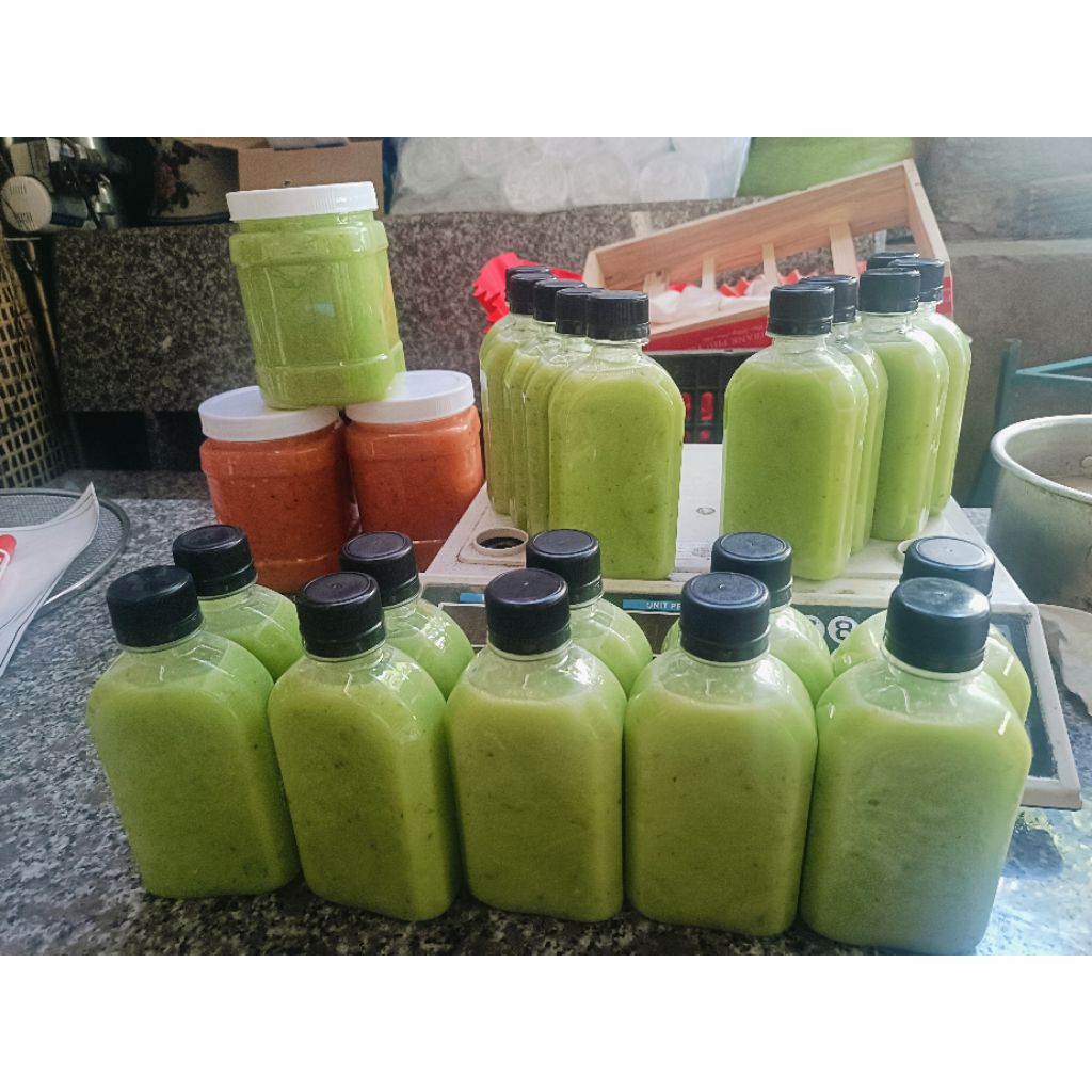 Combo Muối chấm hải sản - Muối ớt xiêm xanh - Muối ớt sừng đỏ