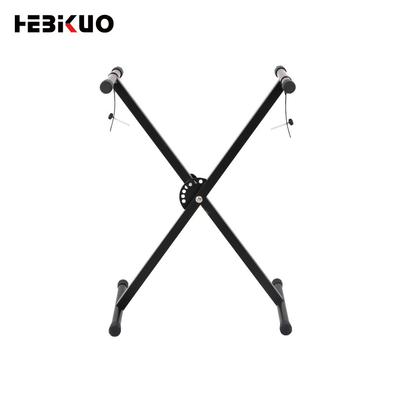 Chân đàn Organ, Midi controller - Hebikuo Q-10X (Q10X) - 7 cấp độ điều chỉnh chiều cao dạng rút, Dây khóa cố định đàn
