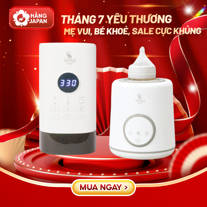 Máy hâm sữa thông minh siêu tốc MOAZ BÉBÉ MB033/ Máy lắc và giữ ấm sữa thông minh MB079 - BH CHÍNH H