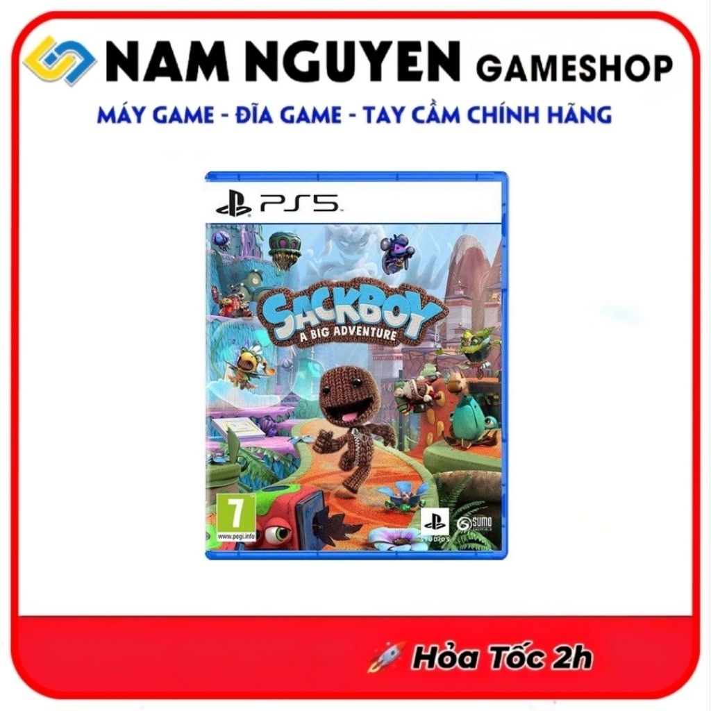 Đĩa Game PS5 | Sackboy A Big Adventure