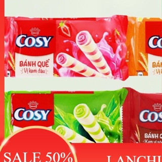   Combo 10  gói Bánh quế nhân kem Cosy Kinh đô gói Mix Vị 